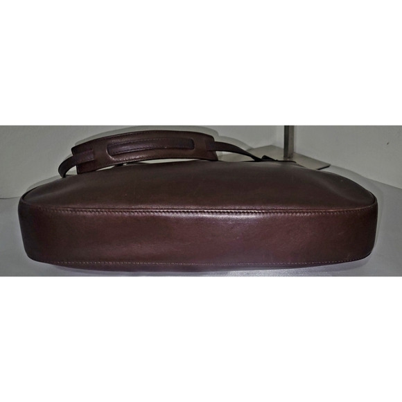 SOLD Coach Vintage Ergo 8319 Y2K Legacy Mocha Demi Leather Hobo Bag - Picture 9 of 14